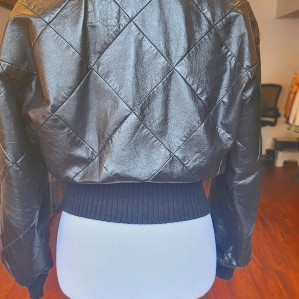 Chanel Quilted Bomber Jacket (lambskin)